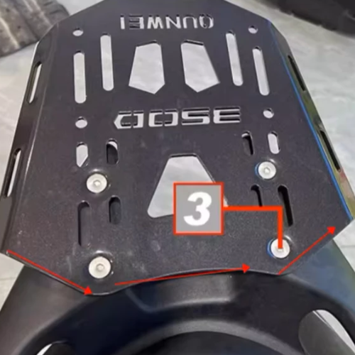 Zontes 400M Top Box Rack / Top Box Bracket