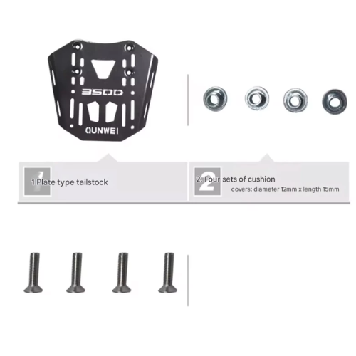 Zontes 400M Top Box Rack / Top Box Bracket