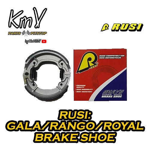 RUSI Gala/Rango/Royal Brake Shoe (Rear)